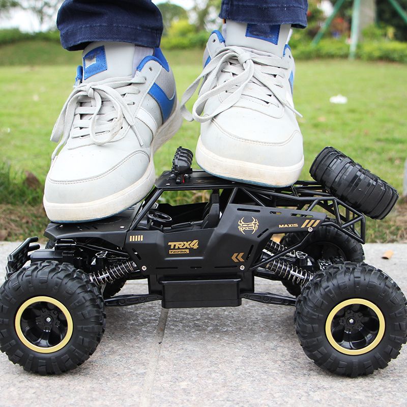 RC 37cm 4WD Large Remote Control Cars Rock Crawler Monster Truck Kids Toy Gift